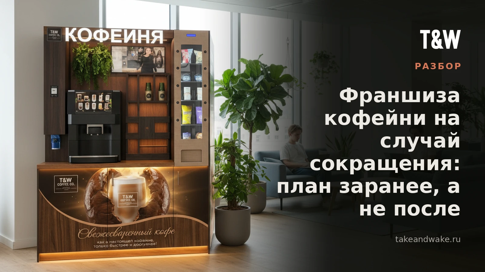 Франшиза кофейни на случай сокращения: план заранее, а не после