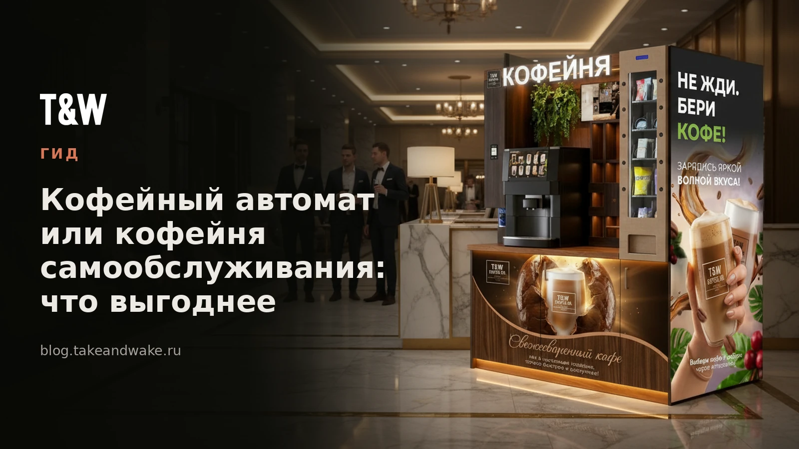 Кофейный автомат или кофейня самообслуживания: что выгоднее