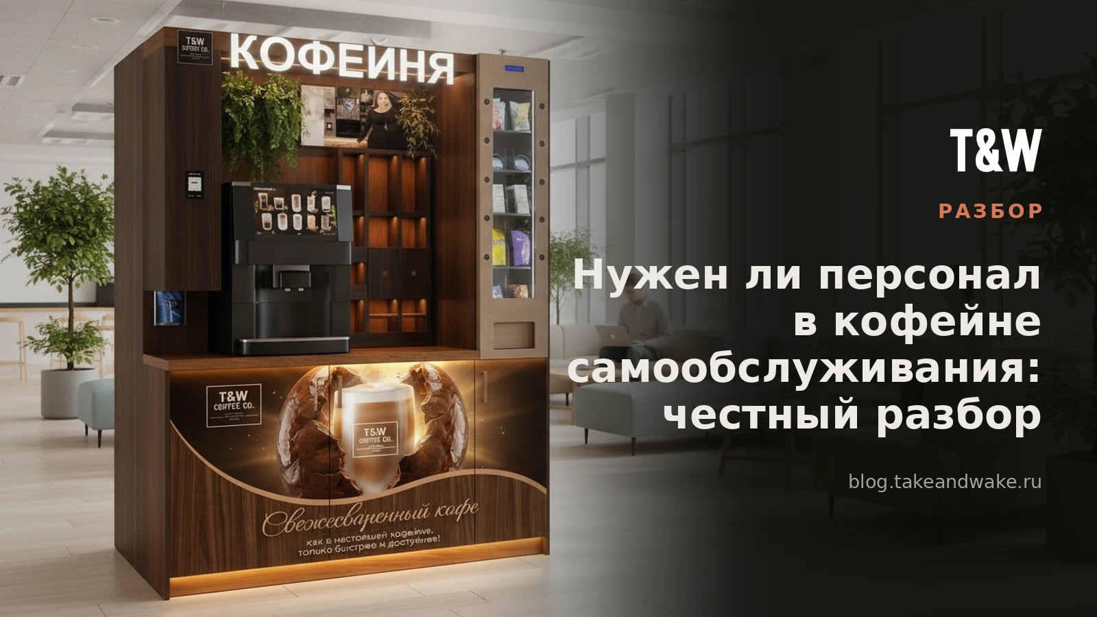 Нужен ли персонал в кофейне самообслуживания: честный разбор